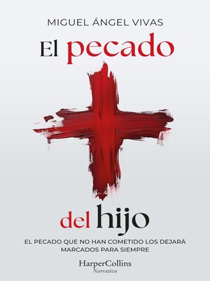 cover image of El pecado del hijo